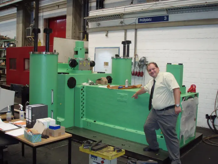 Largest servovalve installed